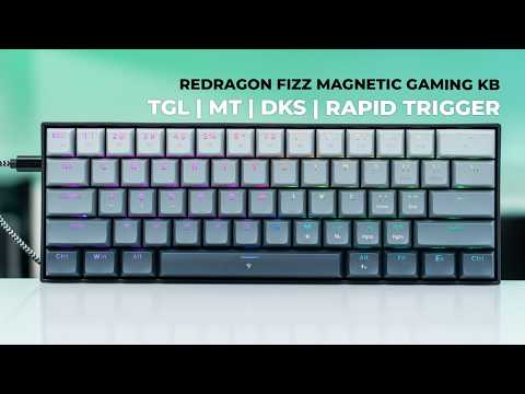 Level UP Your Gaming For LESS! Redragon Fizz K617M Magnetic KB ⌨️