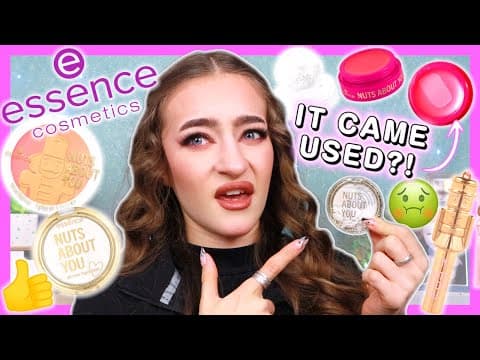 Testing The New Essence Nuts About You Christmas Collection🎄✨(everything came broken?!)