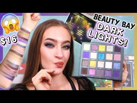 Beauty Bay Dark Lights Eyeshadow Palette Left Me Speechless!! (2 looks + swatches!)