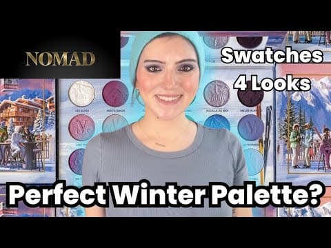 REVIEWING THE NEW NOMAD COSMETICS CHAMONIX PALETTE | WOULD I RECOMMEND IT?