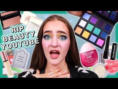 Is Beauty YouTube Dying?! Everyday Makeup Drawer GRWM!!