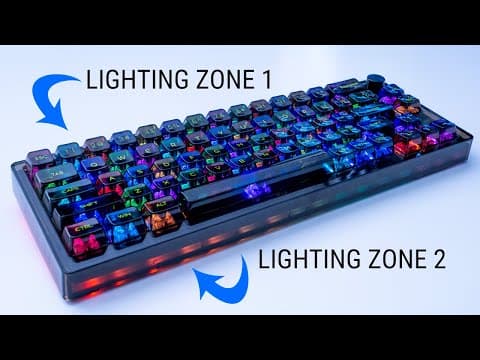 Epomaker MC66 Black Mechanical Keyboard - It's All Premium!