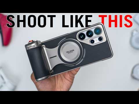 UPGRADE Your S26 Ultra Camera Experience! TELESIN Master Grip