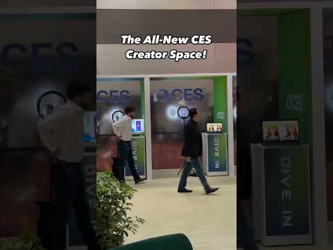 The Brand-New CES Creator Space, presented by Sony! #ces #ces2025 #cescreatorspace