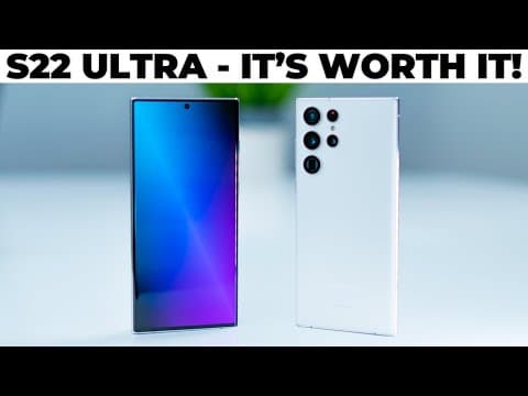 Samsung Galaxy S22 Ultra Review - It's WORTH It! (Especially For The Updates)