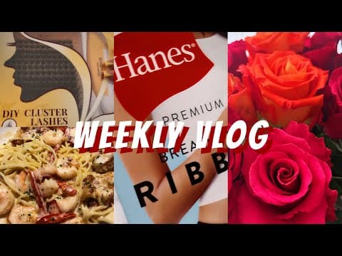 Cluster Lashes How To, Self Care Shopping, His Bday + DIY & Essentials | Vlog