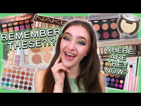 THIS MAKEUP ONCE HAD US IN A CHOKE HOLD - BUT WHAT DO WE THINK OF THEM NOW? #throwback #makeup