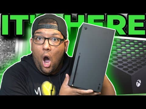 Xbox Series X Unboxing - I HAVE THE SERIES X!! - HYPED!