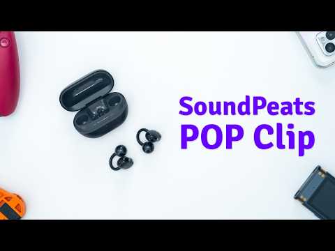 Perfect Fitment & Proper Sound! SoundPeats POP Clip Ear Buds 🎶