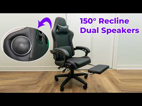 Hear It ALL With Dual Bluetooth Speakers! GTPlayer Ace Pro Gaming Chair!