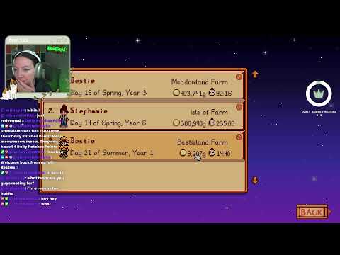Stardew Valley Perfection Run Continues - 12/7/25
