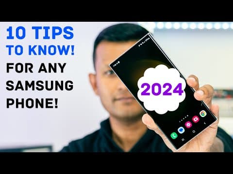 10 MUST Know Tips For ANY Samsung Phones!