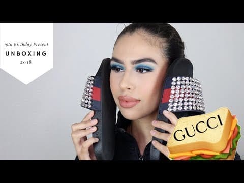 UNBOXING My 19th Birthday Present
