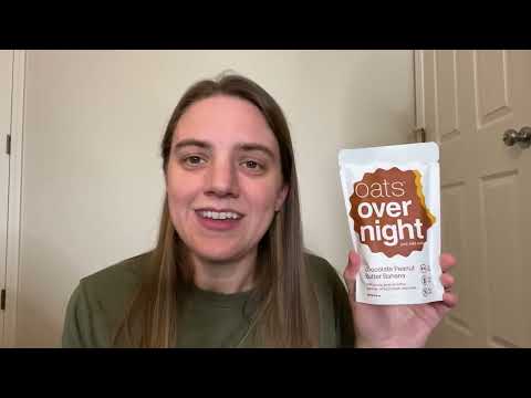Great way to start the day choc pb banana oats