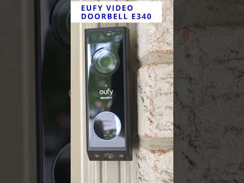 eufy Video Doorbell E340-Dual Lens | Dual Lights | Package Camera & Top 2K Camera