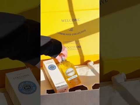 from long time fan to officially part of the brand 💛 ​i’m a @loccitaneenprovence  ambassador now 🥹