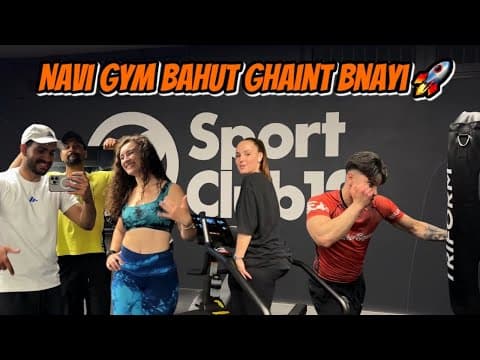 Ghaint GYM in ITALY 😱 PUNJABI VLOG 💪🏽
