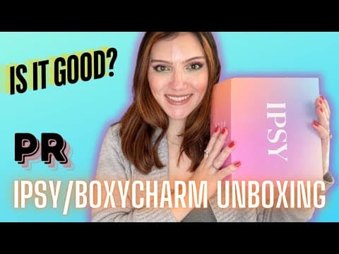 PR BOXYCHARM BY IPSY & IPSY GLAM BAG SEPTEMBER 2024 | HONEST OPINION