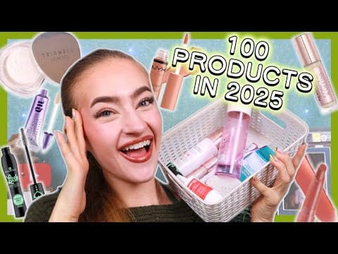 Can I Finish 100 Makeup Products In 2025?! (update #3!!)