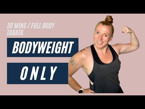 Bodyweight Tabata Madness Home Workout | No Equipment | FULL BODY