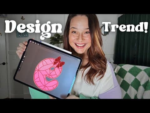 How to Create Faux Embroidery in Procreate (Beginner-Friendly!)