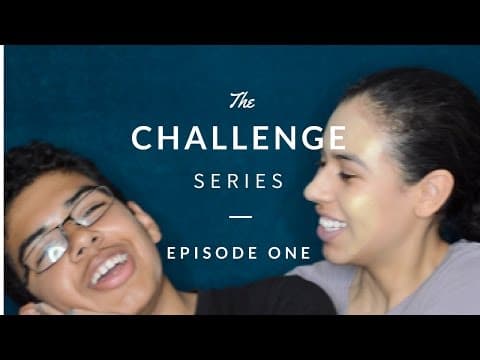 "LITTLE" Brother Does My Makeup Challenge