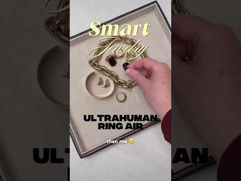 Jewelry works as a doctor #smartring #ultrahumanring #wellnessover50 @UltrahumanOfficial