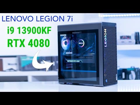 NEW Lenovo Legion 7i PC First Look - i9 13900KF & RTX 4080!