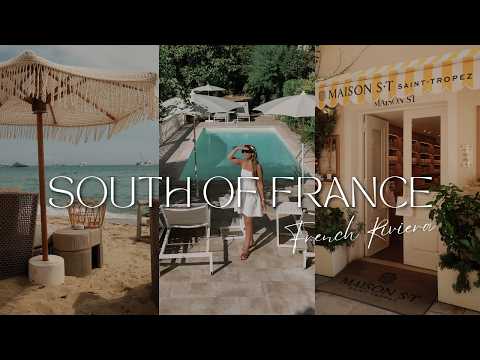 FRENCH RIVIERA 🇫🇷🌸 Saint-Tropez shopping + perfume-making in Grasse | Ajda NYC