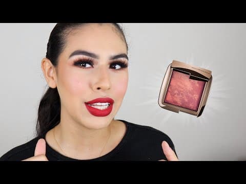 First Impression & Demo: Hourglass Vivid Flush Ambient Lighting Blush for Lunar New Year