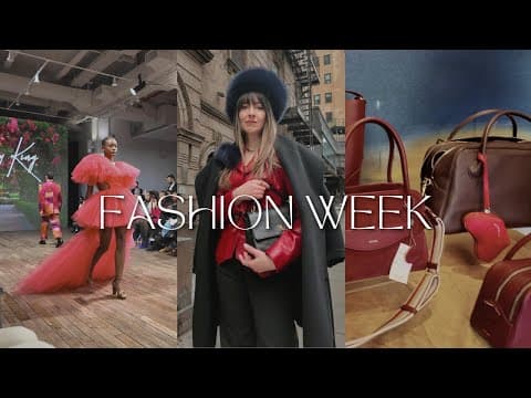 Come with me to New York Fashion Week | Ajda NYC