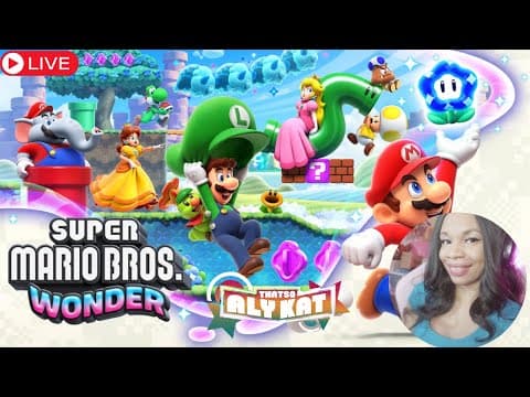 Trying the NEW Super Mario. Bros Wonder Game part 2 | Product provided by Nintendo