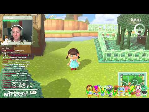 ACNH - Decorating and Villager Hunting my Wicked + Oz themed Island - 9/01/25