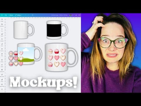 Create EASY Canva Mockups for Your Brand or Business (Full Tutorial)