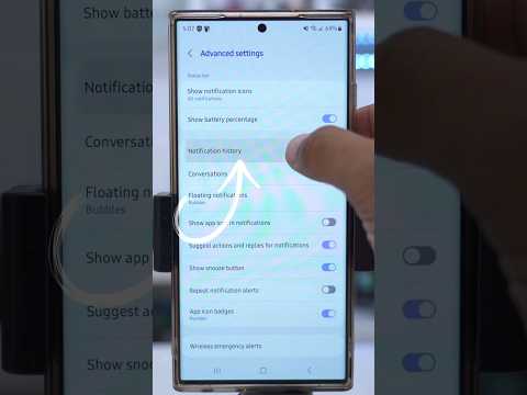 FIND Missed Notifications On Android Phones EASILY! (Samsung Too) #shorts
