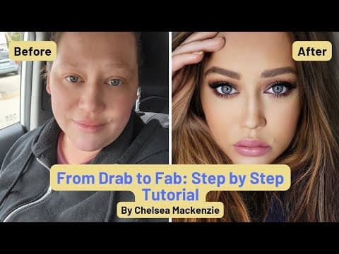 Makeup Tutorial for Beginners | Drab to Fab Make Up Transformation Step by Step