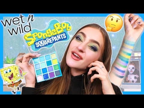 Wet n Wild x SpongeBob Eyeshadow Palette Review: Swatches, Performance & Final Verdict