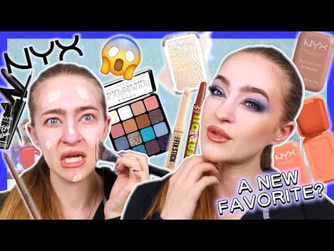 Full Face Of NYX Cosmetics!! (the BEST drugstore makeup brand?!)