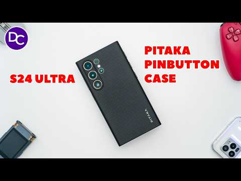 Extra Buttons + MagSafe! Pitaka Pinbutton S24 Ultra Case!