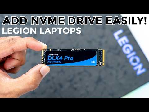 ADD NVMe Storage Drive To Lenovo Legion 9i Laptop Easily!
