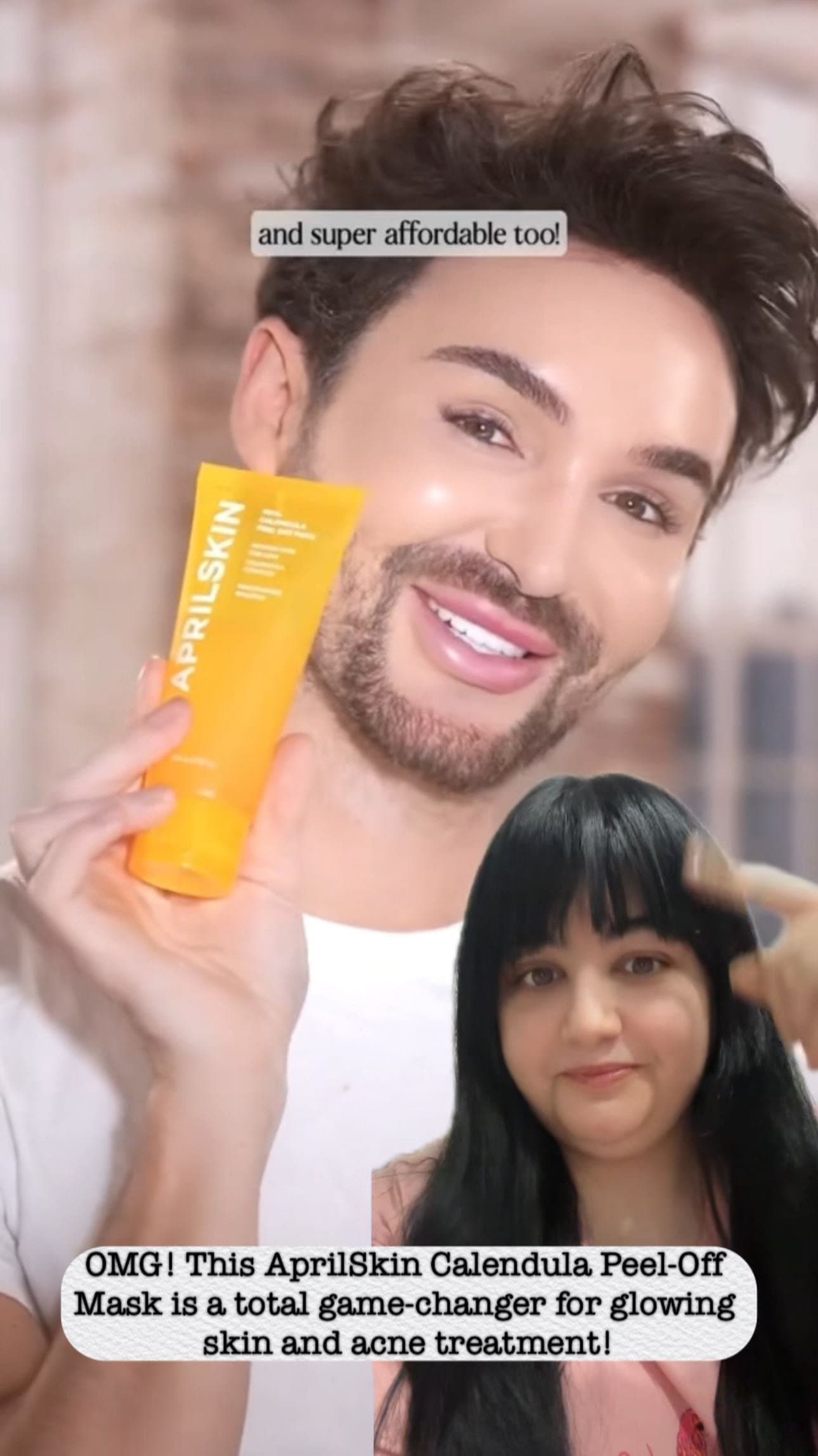✨ Go Viral with the AprilSkin Calendula Peel-Off Mask! ✨
Ready to achieve that glass skin glow and tackle acne all in o