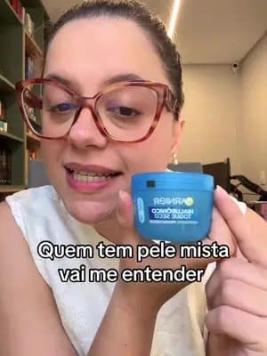 Essa linha toque seco da @Garnier Brasil é perfeita pra pele mista! #tiktokshopbr1010 #hidratantegarnier #hidratantefacial #hidratantetoqueseco