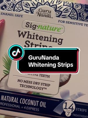 GuruNanda whitening strips @GuruNanda LLC #TikTokShopSummerSale #TikTokShopMothersDay #fyp #iamsaltri #iamsaltrii #whitening #whiteningteeth #teethwhitening #teeth #heath #oral #oralhygiene #oralhealth