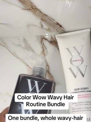 Color Wow puts shampoo, conditioner and styling essentials together in one bundle, making your wavy-hair routine a whole lot more streamlined. 💁🏽♀️ #ColorWow #WavyHair #HairRoutine #WashDay #TikTokShop