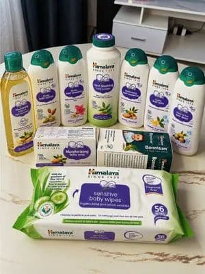 Meet the refreshed Himalaya Baby range 💜 A new look, improved formula and gentle care made for precious little moments