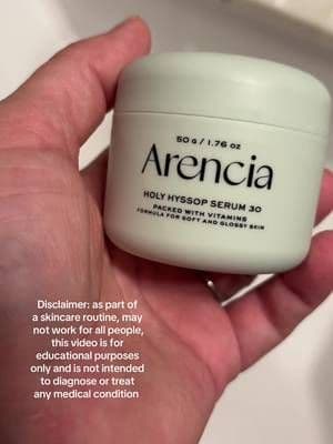 New K beauty contender #ad #giftedcollab #paidpartnership #kbeautyskincare #koreanskincareroutine @Arencia