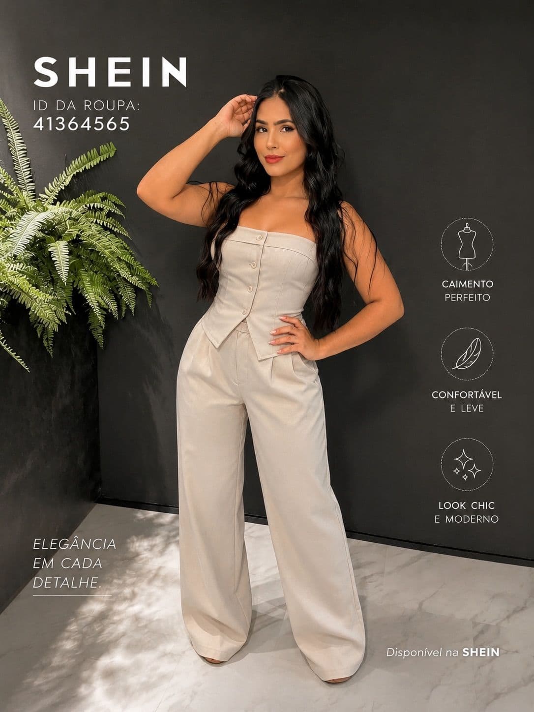 SHEIN Fit Check Challenge! Pesquise por WF4B3 na SHEIN para comprar exatamente o meu look e garantir descontos extras!