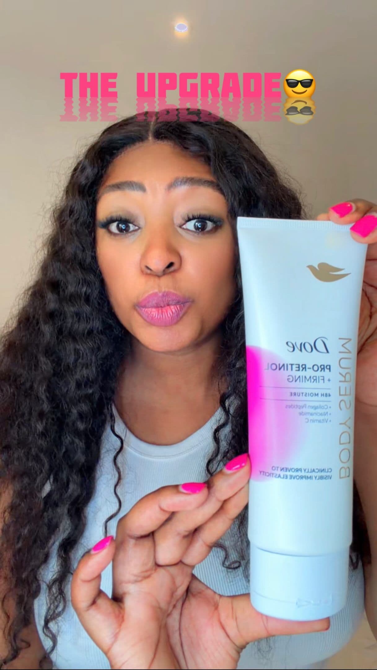 AD| Retinol isn’t just for your face. Your body loses elasticity just like your face does, and it deserves the same leve