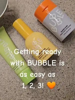 🧡GRWM feat. BUBBLE🧡 @Bubble✨ @Bubble Insiders #bubbleambassador #bubble #bubbleskincare Getting ready with BUBBLE is as easy as: 1) Day Dream Serum (Vitamin C & Niacinamide) 2) Float On Moisturizer 3) Plus One Tinted Mineral Sunscreen 🌟For 10% off your order, use promo code: JENEYK6 #Moisturizer #skincaretips #skincaretips #skincare #skincareroutine #sunscreen #serum #vitaminc #niacinamide