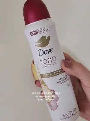 Yo también quise probar el desodorante Dove tono
Uniforme!🤗✨️ Inténtenlo ustedes también y me cuentan
qué tal 🤍 #DoveTonoUniforme
#ReduceYPrevieneLasManchas #desodorante #axilasoscuras
#cuidadodelapiel #Publicidad #DovePeru #manchasaxilas #manchasenlapiel #cuidadodelapiel *Manchas
causadas por la irritación.
